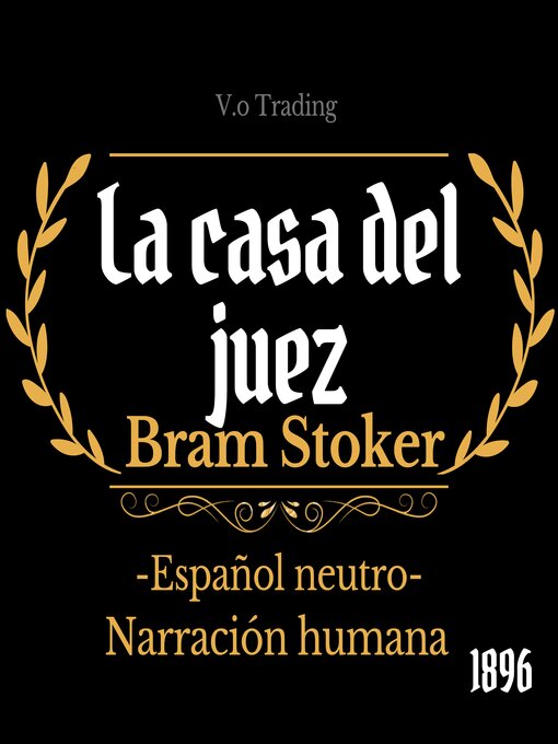 Title details for La casa del juez by Bram Stoker - Available